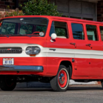 1965 Chevrolet Corvair Greenbriar Van POSTER 24 X 36 Inches PURE FUN!