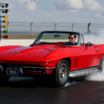 1965 Chevrolet Corvette Convertible Red Dragstrip POSTER 24 X 36 INCH Sweet!