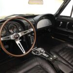 1966 Chevrolet Corvette Convertible Yellow (Dash) POSTER 24 X 36 INCH SWEET!