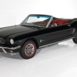 1966 Ford Mustang Convertible (Raven Black) POSTER 24 X 36 INCH Sweet!