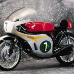 1966 Honda 250 GP Racer Motorcycle POSTER 24 X 36 INCH Sweet!