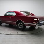 1966 Oldsmobile Cutlass 442 (Red Rear Angle) POSTER 24 X 36 INCH Sweet!