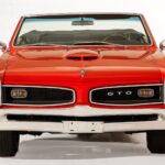 1966 Pontiac GTO Convertible (Front) POSTER 24 X 36 INCH SWEET!