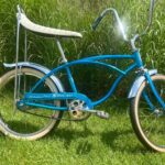 1966 Schwinn Sting Ray (Blue) Bicycle POSTER 24 X 36 INCH WALL ART!