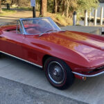 1967 Chevrolet Corvette Convertible RED POSTER 24 X 36 INCHES SWEET!