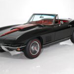 1967 Chevy Corvette 427 Poster 24x36 Classic Sports Car Art Vintage Collectible