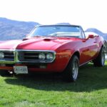 1967 PONTIAC FIREBIRD (RED CONVERTIBLE) POSTER 24 X 36 INCH Looks GREAT