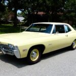 1968 Chevrolet Biscayne (Yellow) 24 X 36 INCH SWEET!