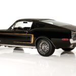 1968 Ford Mustang Black GT (Rear Angle) POSTER 24 X 36 INCH Sweet!