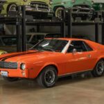 1969 AMC AMX (Orange) POSTER 24 X 36 INCH SWEET!