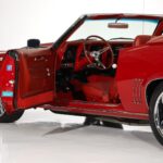1969 Chevy Camaro SS Convertible Poster 24X36 Muscle Car Wall Art Vintage Rare