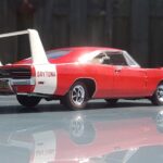 1969 Dodge Charger Daytona Classic Muscle Car (Reflection) POSTER 24 X 36 INCHES