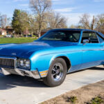 1970 Buick Riviera (Front Angle Blue) Poster 24 X 36 Inch SWEET!