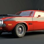 1970 DODGE CHALLENGER T/A (340 SIX PAK) POSTER 24 X 36 INCH Looks GREAT!
