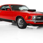 1970 FORD MUSTANG BOSS 429 (RED) POSTER 24 X 36 INCH RIDING LIKE A BOSS!