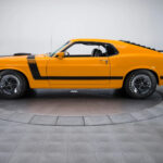 1970 Ford Mustang Boss 302 Grabber Orange (Side View) POSTER 24 X 36 INCH SWEET!