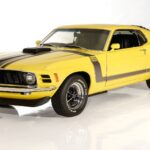 1970 Ford Mustang Boss 302 Yellow (Font Angle) POSTER 24 X 36 INCH Sweet!