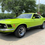 1970 Ford Mustang Mach-1 Lime Green POSTER 24 X 36 Inches SWEET!