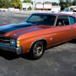 1971 Chevrolet Chevelle Malibu SS (Brown) POSTER 24 X 36 INCH AWESOME!