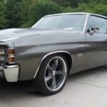 1971 Chevrolet Chevelle Malibu SS (Gray) POSTER 24 X 36 INCH AWESOME!