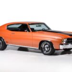 1971 Chevrolet Chevelle Malibu SS Orange Front Ang POSTER 24 X 36 INCH AWESOME!