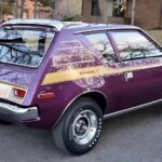 1972 AMC Gremlin X (Rear Angle Purple) POSTER 24 X 36 INCH Sweet!