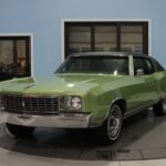 1972 CHEVROLET MONTE CARLO LANDAU GREEN POSTER 24 X 36 INCH SWEET!
