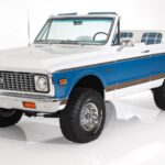 1972 Chevrolet Blazer K/5 4WD (Plaid Seats) POSTER 24 X 36 INCH Classic!