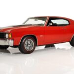 1972 Chevrolet Chevelle SS RED (Front Angle) POSTER 24 X 36 INCH SWEET!