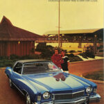 1973 CHEVROLET MONTE CARLO LANDAU (AD) POSTER 24 X 36 INCH SWEET!
