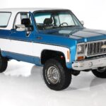 1973 Chevy K5 Blazer Cheyenne Poster 24X36 Classic SUV Art Vintage Collectible