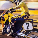 1976 Suzuki RM250A (Action) MX Motocross Motorcycle POSTER 24 X 36 INCH SWEET!