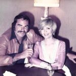 1977 Burt Reynolds & Florence Henderson POSTER 24 X 24 Inches Wall Art