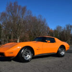 1977 Chevrolet Corvette L82 ORANGE POSTER 24 X 36 INCHES SWEET!
