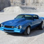 1978 CHEVROLET CAMARO Z28 (Blue) POSTER 24 X 36 INCH