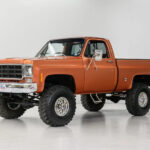 1978 Chevrolet K10 4X4 Orange POSTER 24 X 36 INCH Sweet!