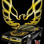 1978 Pontiac Firebird Trans Am Gold Bird LOGO POSTER 24 X 36 INCH 2014