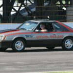 1979 FORD MUSTANG INDY 500 PACE CAR POSTER 24 X 36 INCH SUPER NICE!