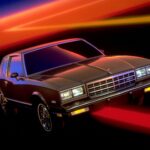 1981 - 1985 CHEVROLET MONTE CARLO (STRIPE) POSTER 24 X 36 INCH SWEET!