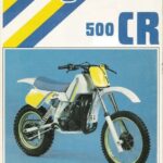1984 Husqvarna 500CR Motocross Motorcycle POSTER 24 X 36 INCH Sweet!