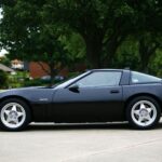 1990 C4 Corvette Black ZR-1 Side Profile POSTER 24 X 36 INCH Looks Sweet!