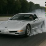 2001 Chevrolet Corvette Z06 Grey Dragstrip POSTER 24 X 36 INCH SWEET!