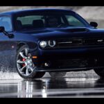 2015 DODGE CHALLENGER HELLCAT SRT BLACK (WATER) POSTER 24 X 36 INCH
