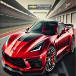 2017 CHEVROLET CORVETTE C7 GRAND SPORT (RED) POSTER 24 X 36 INCH SWEET LOOKING!