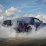 2019 DODGE CHALLENGER SRT BURNOUT POSTER 24 X 36 INCH LOTS OF SMOKE!!!