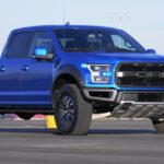 2019 FORD F-150 (Blue) POSTER 24 X 36 INCH