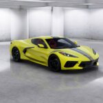 2020 CHEVROLET CORVETTE (YELLOW) POSTER 24 X 36 INCH AWESOME!!!