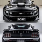 2025 Ford Mustang Boss 302 V8 FRONT-REAR POSTER 24 X 36 INCH SWEET!