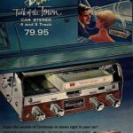 8 Track Tapes & Player Ad 1960s POSTER 24 X 18 Inches Wall Art