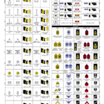 ARMED FORCES RATE AND RANK POSTER POSTER 24 X 36 Inches Looks Awesome!